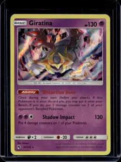 2018 Pokemon SM Lost Thunder Giratina Holo #97/214 - Image 1