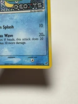 Lotad 63/107 Pokemon Deoxys Reverse Holo Stamped Lightly Played 2005 - Image 4