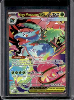 2025 Pokemon Mega Evolution Venusaur ex Special Illustration Rare #177/132 - Image 1