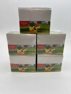 Lot of (5) Pokemon TCG Mega Evolution Ascended Heroes Mini Tin Displays SEALED - Image 1