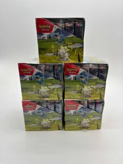 Lot of (5) Pokemon TCG Mega Evolution Ascended Heroes Mini Tin Displays SEALED - Image 2