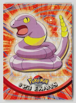 Pokemon 1999 Topps TV Ekans #23 - Image 1