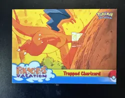 Pikachu’s Vacation Trapped Charizard Topps Blue Label #51 Nintendo 1998 Pokemon - Image 1