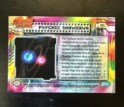 Pokemon TCG Psychic Showdown Pokemon Topps Mewtwo Strikes Back 33 - Image 2
