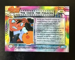 Pokemon TCG The Chase for Pikachu Pokemon Topps Mewtwo Strikes Back 28 - Image 2