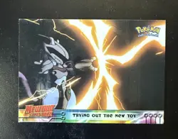 Pokemon TCG Trying Out the New Toy Pokemon Topps Mewtwo Strikes Back 7 - Image 1