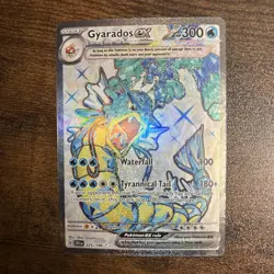 Pokemon Gyarados EX 225/198 Tera Ultra Rare Holo 2023 SV01 Scarlet & Violet - Image 1
