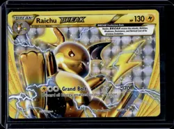 2015 Pokemon XY BREAKthrough Raichu #50/162 - Image 1