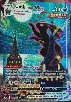 Pokemon Umbreon VMAX Alternate Art 215/203 Evolving Skies Secret Rare Holo - Image 1
