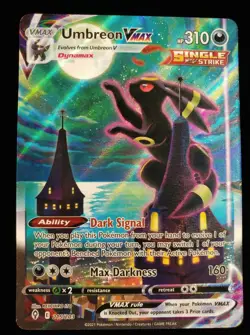 Pokemon Umbreon VMAX Alternate Art 215/203 Evolving Skies Secret Rare Holo - Image 2