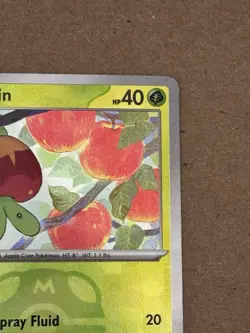 Applin 009/131 Pokemon MASTER BALL Reverse Holo English NM Prismatic Evolutions - Image 2