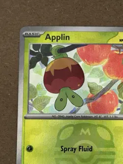 Applin 009/131 Pokemon MASTER BALL Reverse Holo English NM Prismatic Evolutions - Image 3