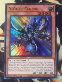 Yugioh: X-Cross Cannon - MZTM-EN018 - Ultra Rare - 1st Edition - NM - Image 1