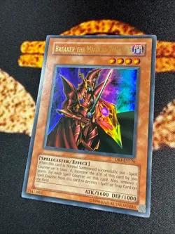 🔥YUGIOH • BREAKER THE MAGICAL WARRIOR • ULTRA RARE • DR1-EN126 • NEAR MINT🔥 - Image 3