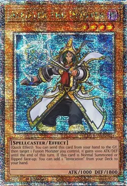 Aleister the Invoker (Alternate Art) (Quarter Century Secret Rare)-Quarter Ce... - Image 1