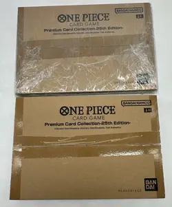 Lot of (2) One Piece TCG Premium Card Collection 25th Edition SEALED - Image 1