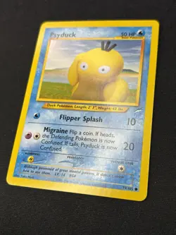 Psyduck 79/105 - Neo Destiny 2002 Vintage WOTC Non-Holo Pokemon Card - LP - Image 2