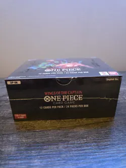 ONE PIECE ENGLISH TCG: WINGS OF THE CAPTAIN OP-06 BOOSTER BOX SEALED - Image 3