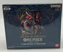 One Piece TCG OP-03 Pillars Of Strength Booster Box SEALED NEW ENGLISH - Image 1