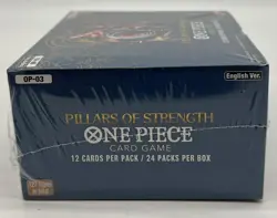 One Piece TCG OP-03 Pillars Of Strength Booster Box SEALED NEW ENGLISH - Image 4
