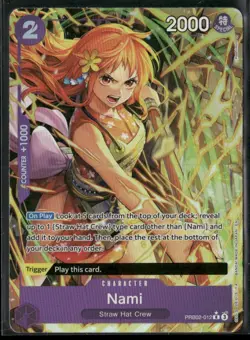 Nami (Alternate Art) PRB02-012 Premium Booster -The Best- Vol. 2 Foil - Image 1