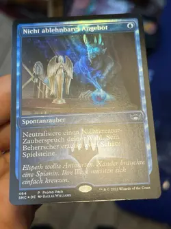 German Foil • An Offer You Can’t Refuse • NM • Mtg (941) - Image 2
