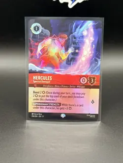 Disney Lorcana Hercules - Spectral Demigod (Epic) 214/204 Winterspell Coldfoil - Image 4