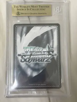 BGS 10 Pristine Aqua SP KS/W75-E073SP Weiss Schwarz Konosuba Re:Edit Signed Auto - Image 2