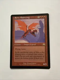 Rorix Bladewing Onslaught Magic: The Gathering Card Light Play Condition - Image 1