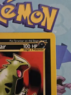 Pokemon TCG Tyranitar 1st Edition 31/75 Neo Discovery Card - Image 4