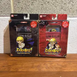 ZATCH BELL THE CARD BATTLE TCG STARTER SETS #1 & #2 TRADING CARDS - Image 2