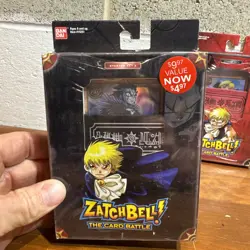 ZATCH BELL THE CARD BATTLE TCG STARTER SETS #1 & #2 TRADING CARDS - Image 3