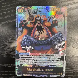 BLACKBEARD MARSHALL D. TEACH MANGA - One Piece TCG High Quality PROXY Card - Image 1