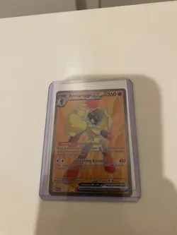 Pokemon Armarouge ex 218/182 Card w/ Sleeve and Top Loader - Image 1