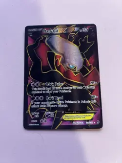 Pokemon Darkrai EX Full Art Ultra Rare Holo Card Breakpoint 118/122 - Image 1