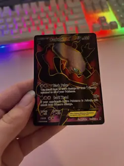 Pokemon Darkrai EX Full Art Ultra Rare Holo Card Breakpoint 118/122 - Image 2