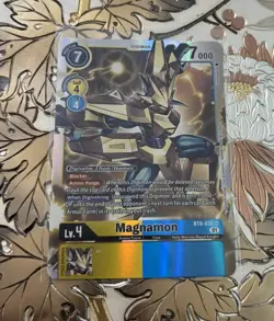 Digimon Card Game Magnamon BT8-038 SR Super Rare New Awakening - Image 1