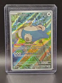 Pokemon TCG Snorlax 051 SV Scarlet & Violet 151 Promo Card Sealed - Image 1