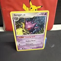 Pokemon Gengar Stormfront Regular Non Holo Rare Card 18/100 Lp - Image 1
