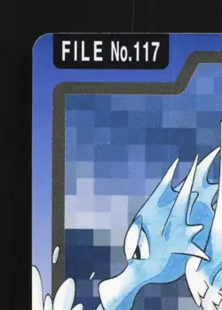 Seadra No.117 HP Bandai Carddass File Japanese Pokemon Card TCG - Image 4