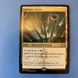 Raffine's Tower Streets of New Capenna Magic the Gathering Regular Card Mtg - Image 1