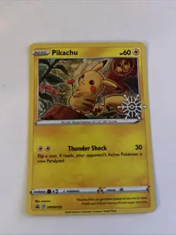 Pikachu - (Holiday Calendar) SWSH153 SWSH: Sword & Shield Promo Cards Holo - Image 1