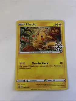 Pikachu - (Holiday Calendar) SWSH153 SWSH: Sword & Shield Promo Cards Holo - Image 2