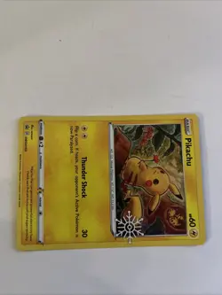 Pikachu - (Holiday Calendar) SWSH153 SWSH: Sword & Shield Promo Cards Holo - Image 5