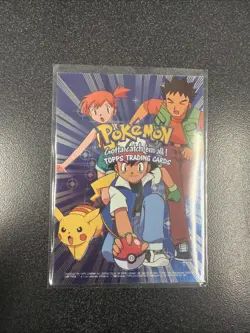 Topps Pokemon Trading Card Movie Animation Ed. Blue Logo - Card List HOLO - Image 1