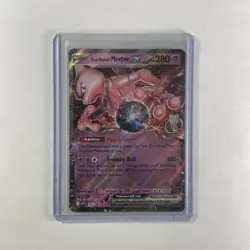Team Rocket's Mewtwo ex SVP 205 Black Star Promo Pokemon Card NM - Image 1
