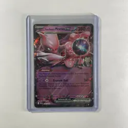 Team Rocket's Mewtwo ex 081/182 Paradox Rift Ultra Rare Card NM - Image 1