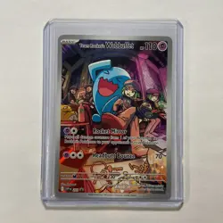 Team Rocket's Wobbuffet 203 Illustration Rare Pokemon Card NM - Image 1