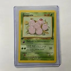 Exeggcute 1st Edition 52/64 Jungle WOTC Vintage Pokemon Card NM - Image 1