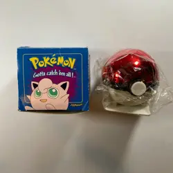 Pokemon Jigglypuff 23K Gold Plated Trading Card 1999 Burger King Sealed In Box - Image 1